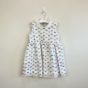 Vintage Pete's Partner Colorful Bow Dress 6 USA